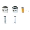 Filter Kit For Hitachi ZX 50 Filter Service Kit with Kubota V2203 Engine Air, Oil, Fuel Filters