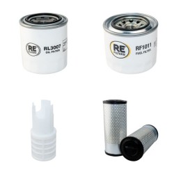 Hitachi ZX55U-5A Filter Service Kit with Yanmar 4TNV88
