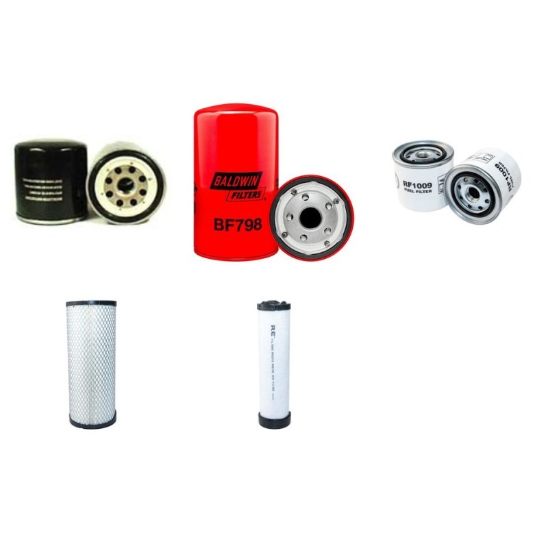 Filter Kit For Hitachi ZX70 Filter Service Kit Air, Oil, Fuel Filters