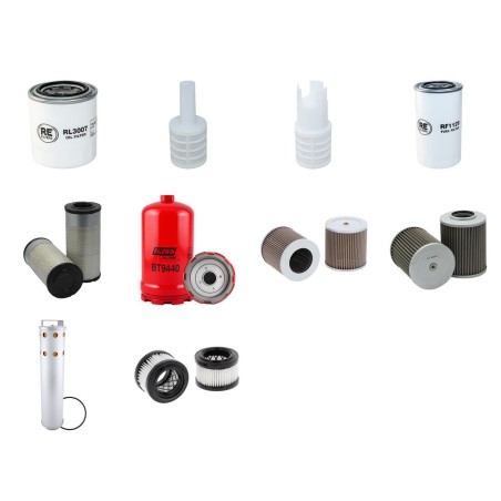 HITACHI ZX 70-5G Filter Service Kit w/Yanmar 4Tnv98 Eng.