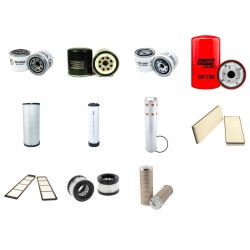 Hitachi ZX80 Filter Service Kit with Isuzu Engine 2004-
