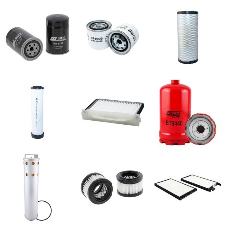 HITACHI ZX 85USB-3 (LC) Filter Service Kit w/Isuzu 4Le2X Eng.