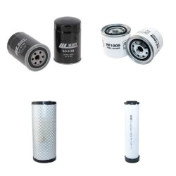 Hitachi ZX85 USB-3 LC Excavator Filter Service Kit Air, Oil,
