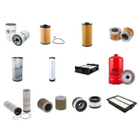 Filter Kit For Hitachi ZX 160LC-3 Filter Service Kit with Isuzu AI-4JJ1XYSA-01 Engine