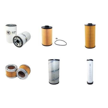 Filter Kit For Hitachi ZX 160LC-3 Filter Service Kit Air Oil Fuel Filters with Isuzu AI-4JJ1XYSA-01 Engine