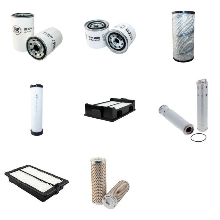Filter Kit For Hitachi ZX180 LC Filter Service Kit