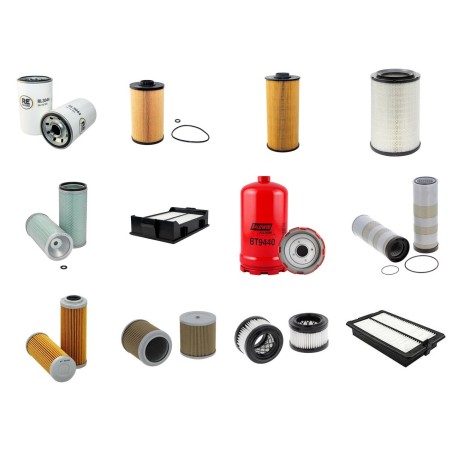 HITACHI ZX 190 W-3 Filter Service Kit w/ISUZU AL-4HK1X Eng.