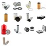 HITACHI ZX 210 LC (N )-5 Filter Service Kit w/ISUZU 4HK1 Eng.   YR  2012-