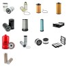 HITACHI ZX 350 LC (N)-5 Filter Service Kit w/ISUZU 6HK1XYSAS2 Eng.   YR  2012-
