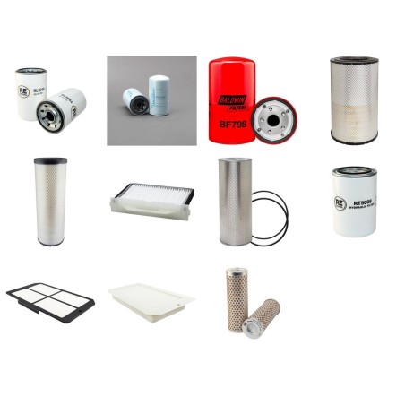 HITACHI ZX 600 Filter Service Kit w/ISUZU 6WG1 Eng.
