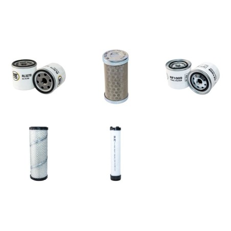 CASE CX28 Filter Service Kit - Air - Oil - Fuel Filters