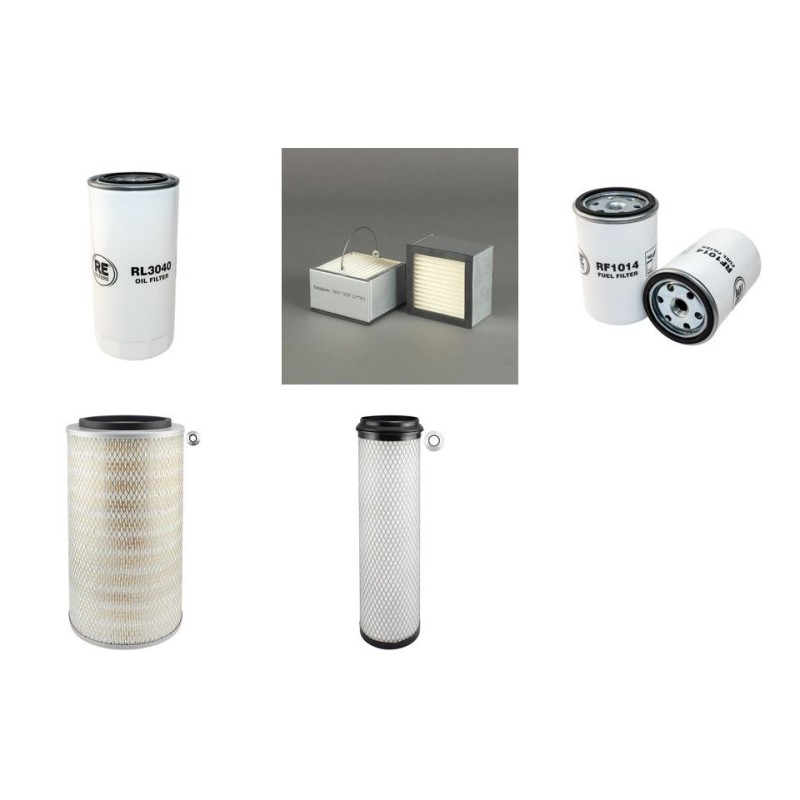 HUETTE HBR 609 Filter Service Kit Air Oil Fuel Filters w/Deutz BF 6M1013CF Eng.