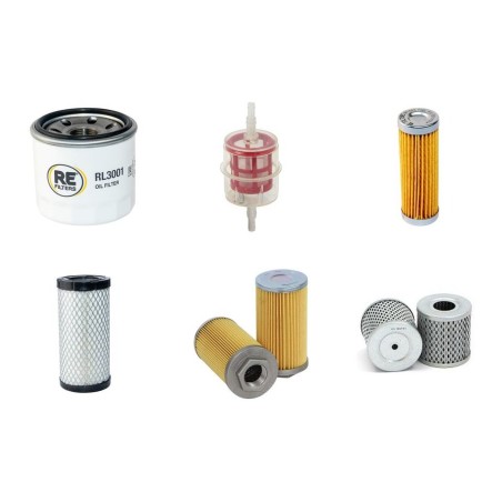 HUKI 80H/HR Filter Service Kit w/Kubota Eng.