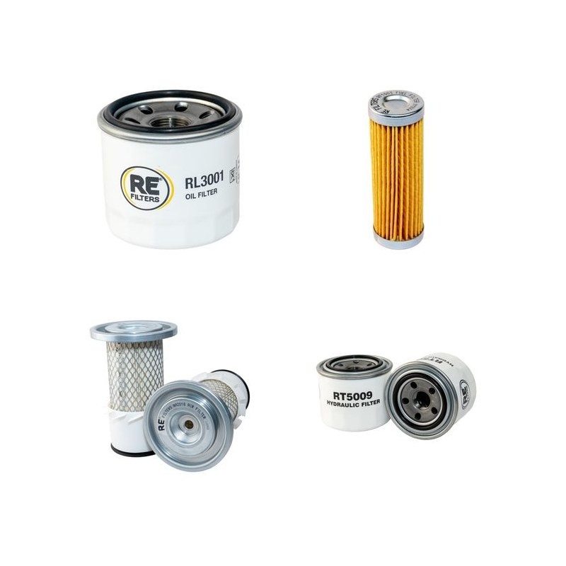 HUKI 120-H Filter Service Kit w/Kubota D722 Eng.