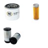 HUKI 120 HY-3 Filter Service Kit Air Oil Fuel Filters w/Kubota Z 482 K3A Eng.