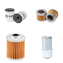 HUKI 130-1 Filter Service Kit w/Kubota Zb 600C Eng.