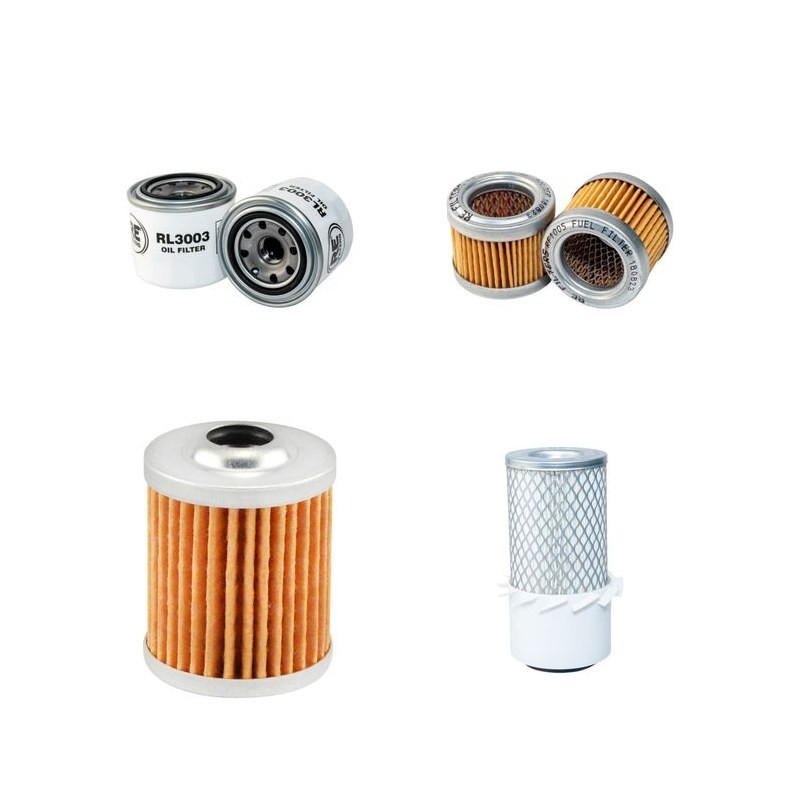 HUKI 250 Filter Service Kit w/Mitsubishi K3F Eng.