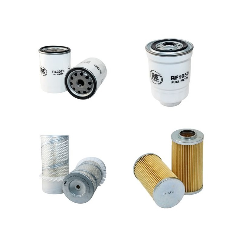 HUKI 450 (R) Filter Service Kit w/Mitsubishi S6S-DTDP Eng.