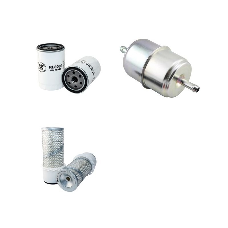 HYDRAMAC 10 Filter Service Kit Air Oil Fuel Filters w/FORD 98 Eng.