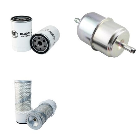 HYDRAMAC 10 Filter Service Kit Air Oil Fuel Filters w/FORD 98 Eng.
