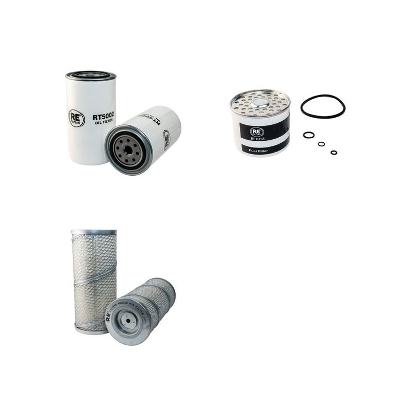 HYDREMA 805 Filter Service Kit Air Oil Fuel Filters w/Perkins L248 Eng.