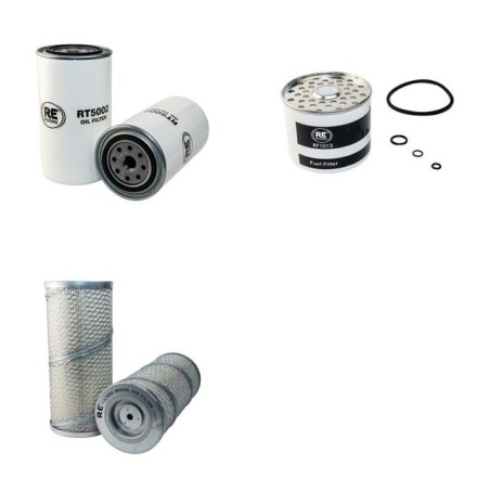 HYDREMA 805 Filter Service Kit Air Oil Fuel Filters w/Perkins L248 Eng.