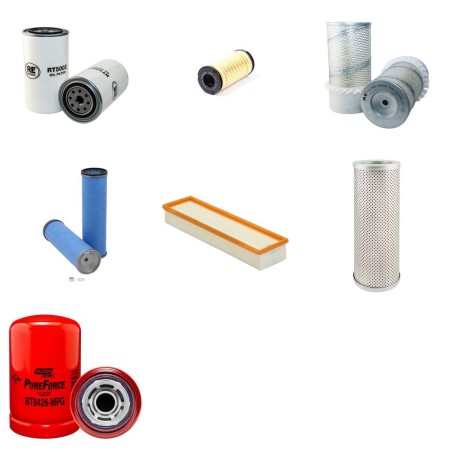 HYDREMA 906 C Filter Service Kit w/Perkins 1104C-44 Eng.   YR  2005-