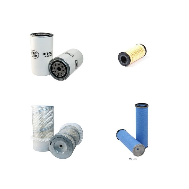 HYDREMA 908 C Filter Service Kit Air Oil Fuel Filters w/Perkins 1104C-44 Eng.   YR  2005-