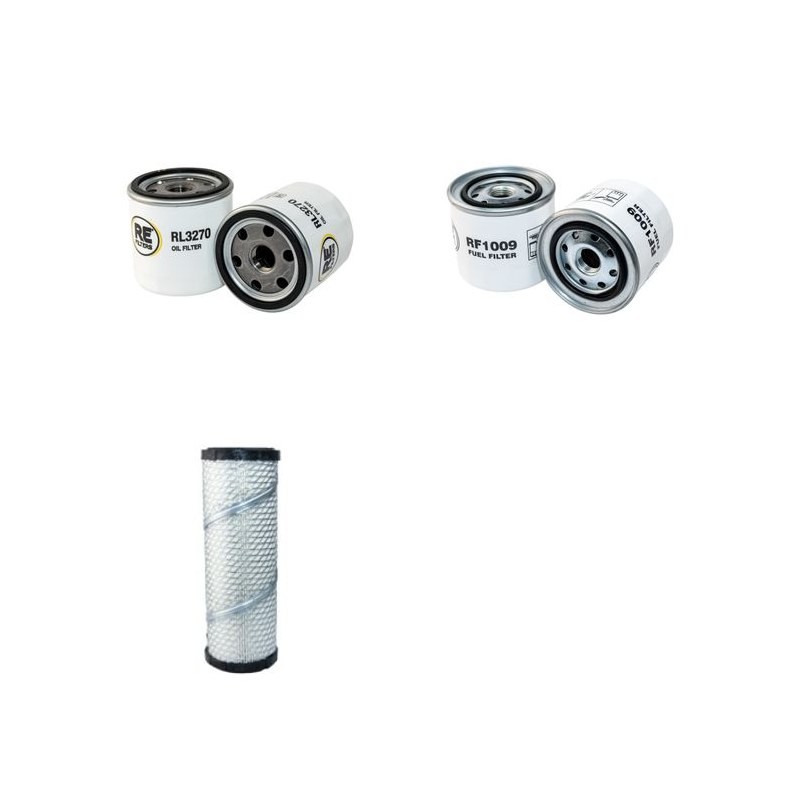 CASE CX 31 Filter Service Kit Air Oil Fuel Filters w/Perkins 103-15 Eng.