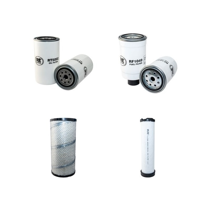 HYDREMA 912 Filter Service Kit Air Oil Fuel Filters w/Perkins 1004-40TW Eng.