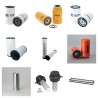 HYDREMA 912 D Filter Service Kit w/Perkins Eng.   YR  2007-