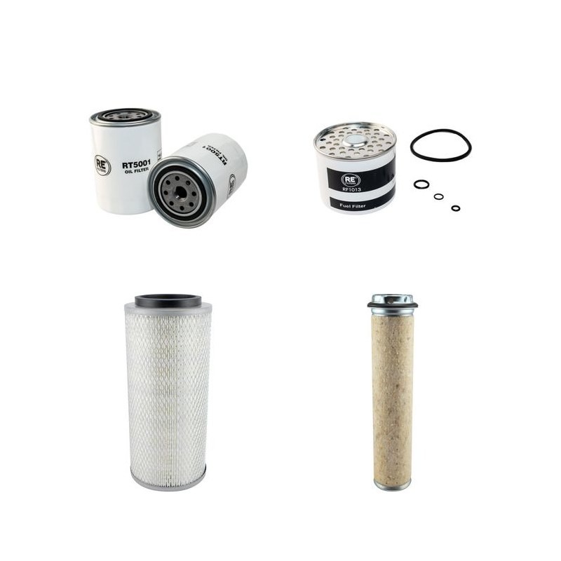 HYDREMA M 1000 Filter Service Kit Air Oil Fuel Filters w/Perkins Eng.