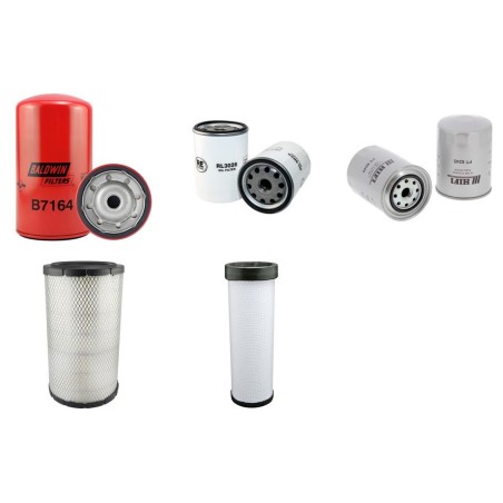 CASE CX 310 Filter Service Kit Air Oil Fuel Filters w/ISUZU  Eng.   YR  2002-