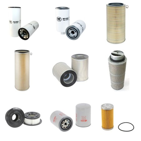 HYUNDAI HL 35 Filter Service Kit w/Cummins LTA10A Eng.