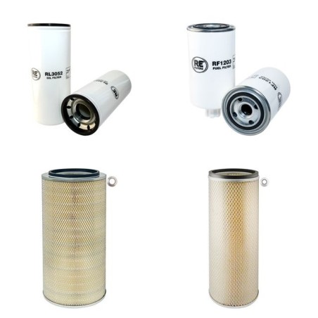 Filter Kit for Hyundai HL35 with Cummins LTA10A Engine