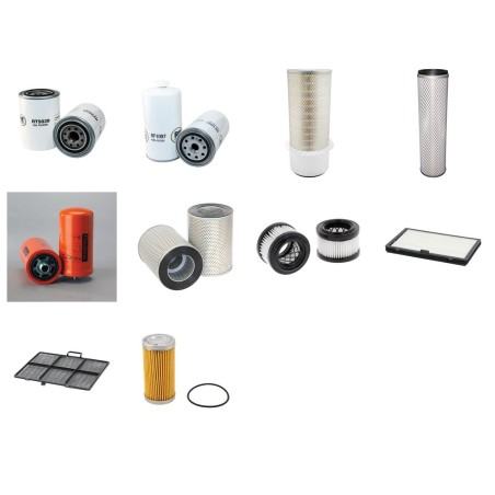 Filter Kit for Hyundai HL730-7 with Cummins B3.9C Engine YR 2005 - 2007