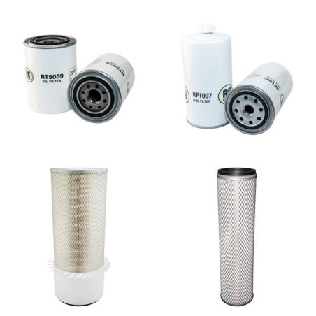 Filter Kit for Hyundai HL730TM-7 Air Oil Fuel Filters with Cummins B3.9C Engine YR 2005 - 2007