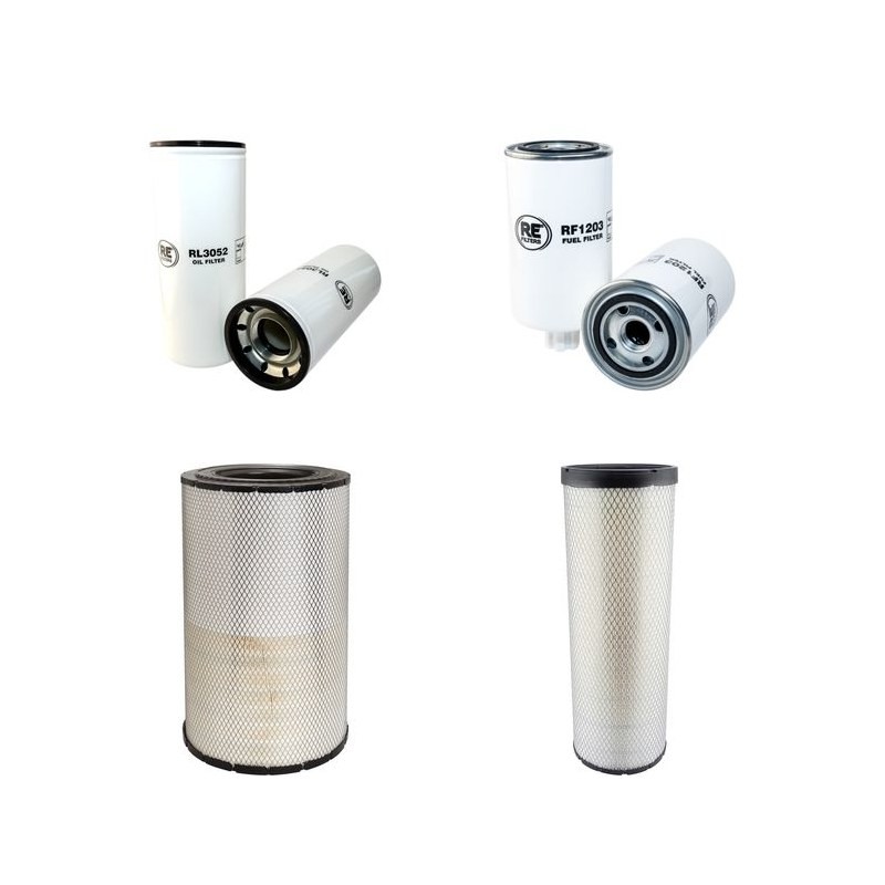Filter kit for Case CX 330 Air Oil Fuel Filters with Cummins M11 Engine