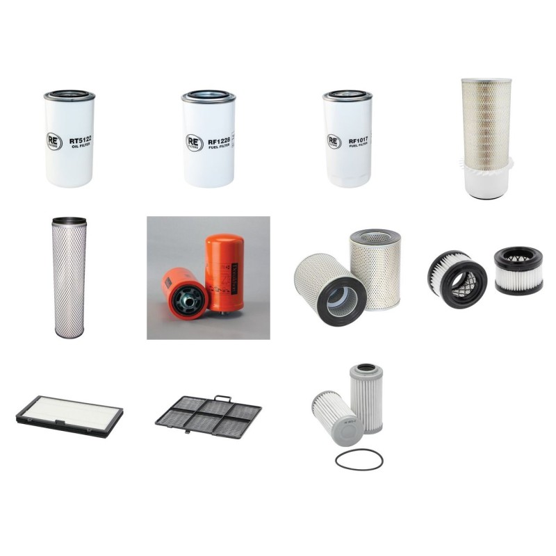 HYUNDAI HL 730TM-7A Filter Service Kit w/Cummins QSB4.5 Eng.   YR  2008-