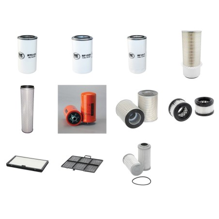 Filter Kit for Hyundai HL730TM-7A with Cummins QSB4.5 Engine YR 2008-