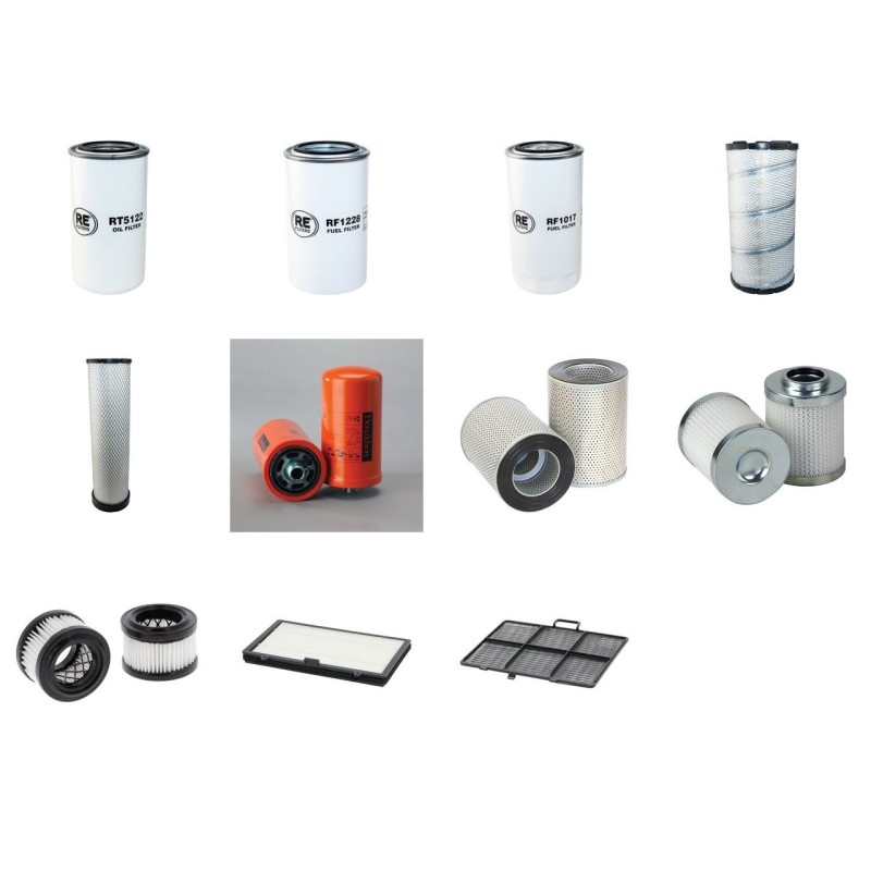 HYUNDAI HL 730TM-9 Filter Service Kit w/Cummins QSB4.5 Eng.   YR  2010-