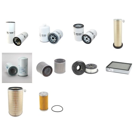 Filter Kit for Hyundai HL750 with Cummins 6BT5.9 Engine YR -2003