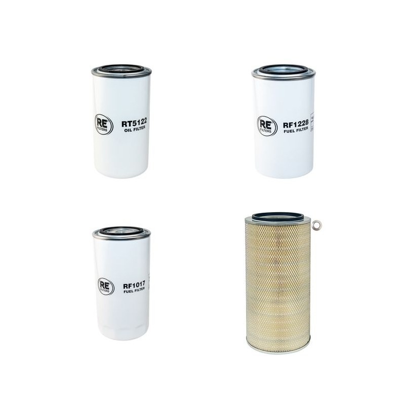 Filter Kit for Hyundai HL757-7A with Cummins QSB6.7 Engine YR 2007-