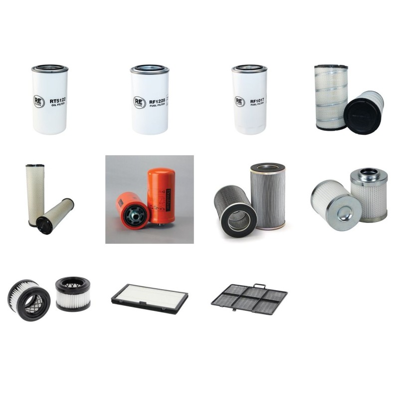 HYUNDAI HL 757TM-9 Filter Service Kit w/Cummins QSB6.7 Eng.   YR  2010-