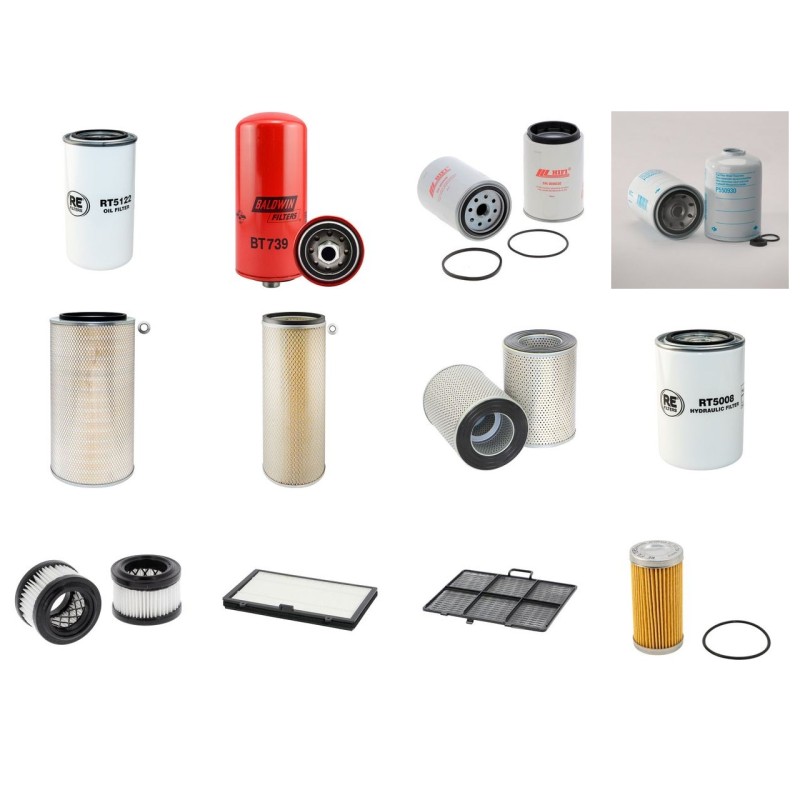 Filter Kit for Hyundai HL760-7 with Cummins QSB5.9C Engine YR 2003 - 2007