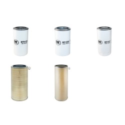 Filter Kit for Hyundai HL760-7A with Cummins QSB6.7 Engine SN -212 YR 2007-