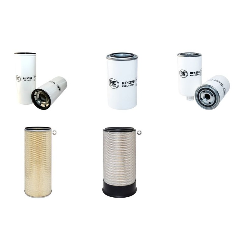 Filter Kit for Hyundai HL780-3 with Cummins N14C Engine YR -2006