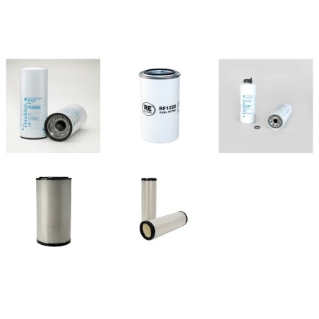 Filter Kit for Hyundai HL780-9 Air Oil Fuel Filters with Cummins QSL Engine YR 2010-