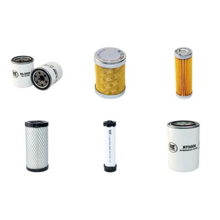 Filter Kit for Hyundai Robex 16-7 with Mitsubishi L 3W231 Engine