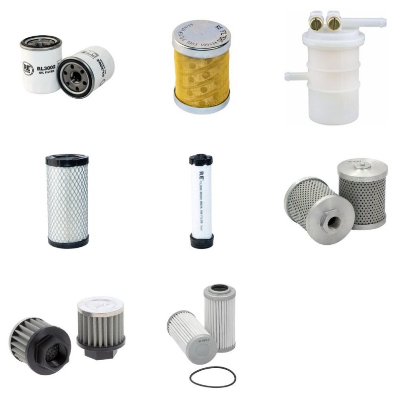 Filter Kit for Hyundai Robex 16-9 with Mitsubishi L 3W231 Engine